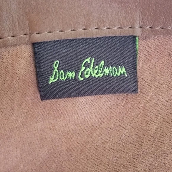 Sam Edelman Women's Leather Riding Boots Size 10.5 minor peeling on insi… - Picture 13 of 14